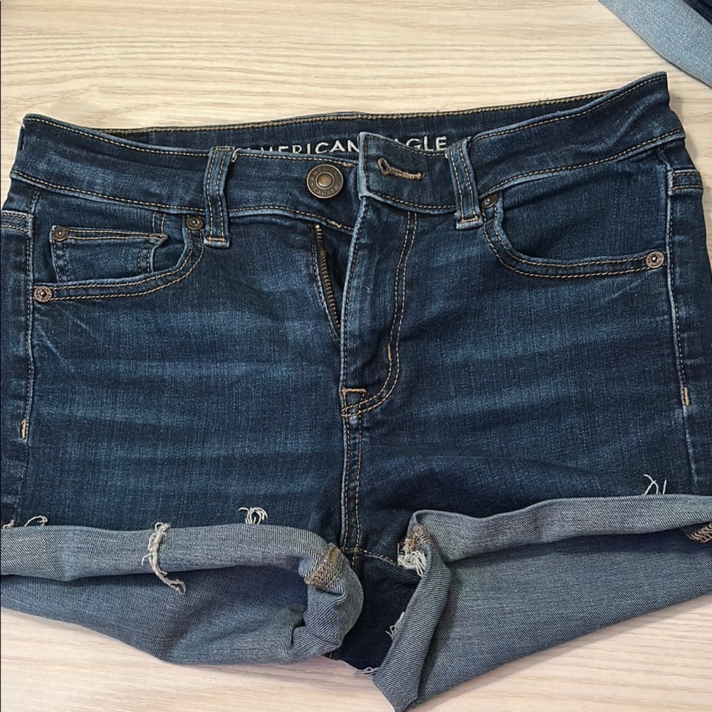 American Eagle Outfitters High rise shorties Next level stretch